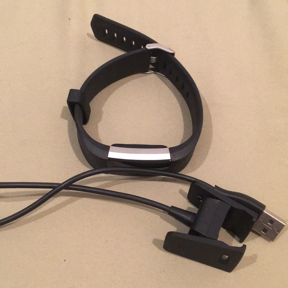 Fitbit Charge 2 Black Size Large